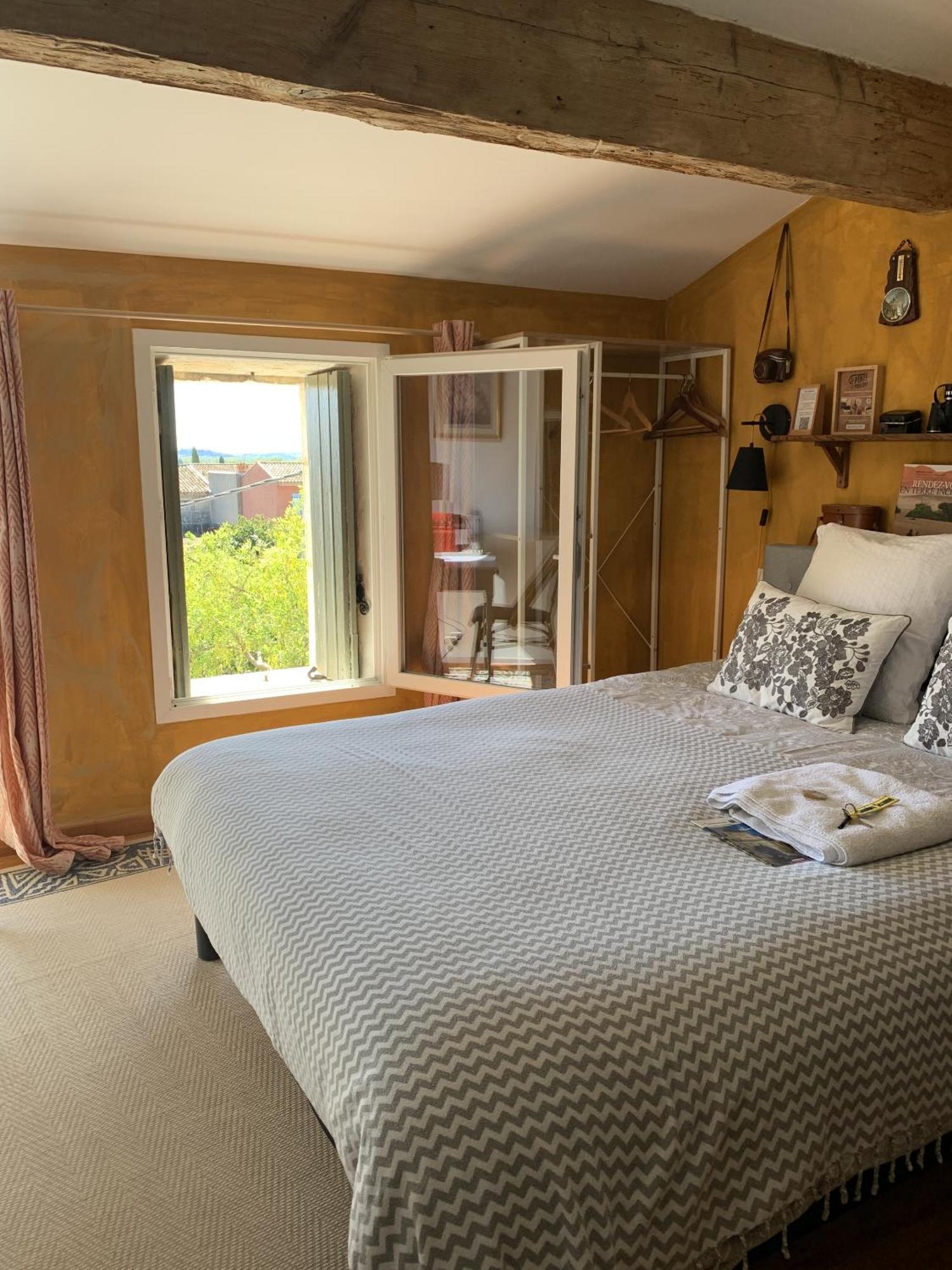Bed and Breakfast Lo Componaïro Pouzols Habitación foto